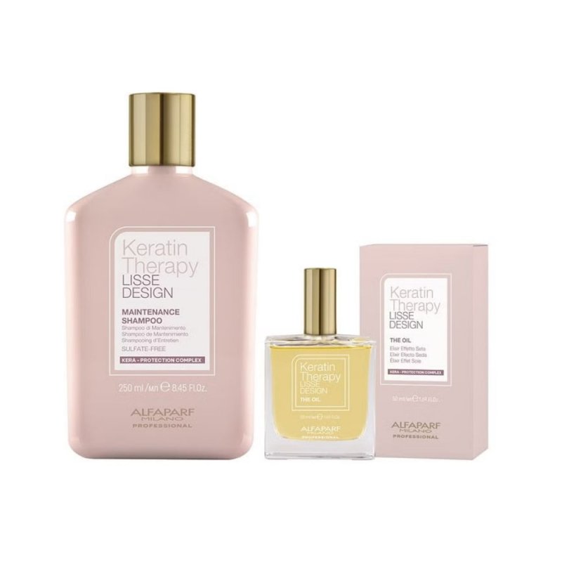 Alfaparf Keratin Therapy Kit Shampoo e Olio