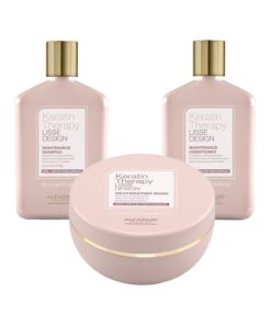 Alfaparf Keratin Therapy Kit Shampoo Balsamo e Maschera